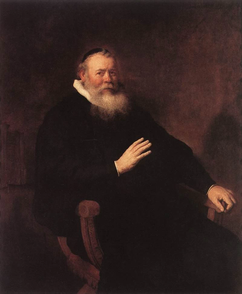 Ritratto di Eleazer Swalmius - Koninklijk Museum voor Schone Kunsten, Antwerp